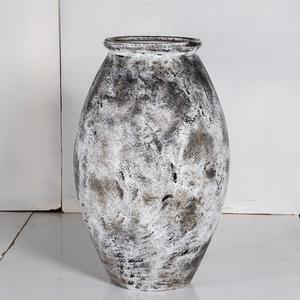 Bañera ligera para plantas y flores de interior/exterior, maceta rústica minimalista de Fiberstone para plantar en el suelo - Product Image 6