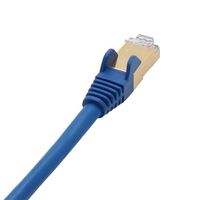 Câble réseau Kaicap CAT6A avec conducteurs en cuivre certifié REACH et RoHS, prend en charge la transmission à vitesse lumineuse de 10 Gbit/s 500 Hz, gaine en PVC
