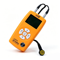 Alat Ukur Ketebalan Digital Ultrasonik LS213 0.8-350mm Meter Pengujian Ketebalan Dinding Portabel Non-destruktif