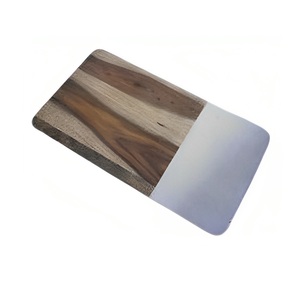 White Marble Cutting <b>Block</b> Chopping Board With Hanging <b>Corner</b> Kitchen Essential Cutting Board Eco Friendly Kitchenware - Product Image 5
