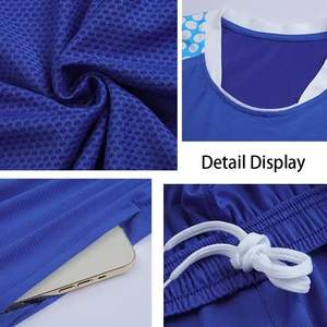 Ropa de fútbol de la mejor calidad, ropa de fútbol de secado rápido para adultos, estampado de logotipo personalizado, conjunto de poliéster, diseño de camiseta de fútbol - Product Image 2