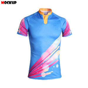 ชุดยูนิฟอร์มรักบี้แบบกำหนดเองสำหรับทีมชายและหญิง พิมพ์ลายแบบระเหิด แห้งเร็ว ผลิตจากโพลีเอสเตอร์ ชุดกีฬารักบี้ - Product Image 6