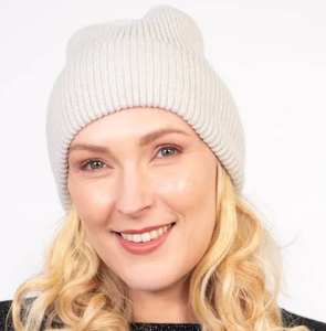 Moda nuevo estilo invierno suave al por mayor personalizado al aire libre de alta calidad gorros Jacquard ropa de calle cómodos gorros de mujer - Product Image 1