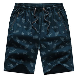 Pantalones cortos holgados de secado rápido y transpirables de poliéster 100% estilo de calle sólida de playa de verano para hombre informales personalizados al por mayor - Product Image 5