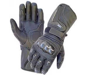 Gants de moto Alpha Racing à écran tactile compatibles, construction en cuir personnalisée, haute performance, vente chaude - Product Image 1