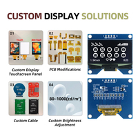 Pantalla OLED GoldenMorning de 1.54 Pulgadas, 128x64, Controlador SSD1309, Interfaz I2C, Módulo Monocromático Blanco de 4 Pines, Temperatura de Funcionamiento