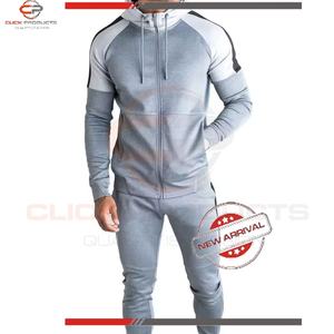 Vente en gros de sweatshirts pulls en coton de marque de grande taille personnalisés surdimensionnés fermeture à glissière sans fermeture à capuche avec un design uni - Product Image 3