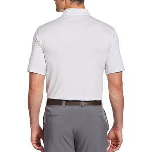 T-shirt pour homme en jersey interlock uni 100% coton, coupe classique, anti-froissement, manches courtes - Product Image 5