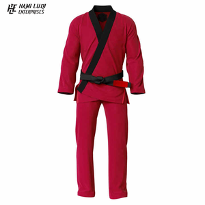 Uniforme de Jiu-Jitsu Brasileño (BJJ) al por Mayor, 100% Algodón de Alta Calidad para Adultos, Equipo de Entrenamiento de Artes Marciales Personalizado, Traje de BJJ - Product Image 1