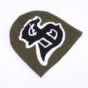 Venta al por mayor de alta calidad 100% algodón invierno tejido a mano Unisex Beanie Caps con logotipo personalizado nuevo estilo superventas a bajo precio - Product Image 4