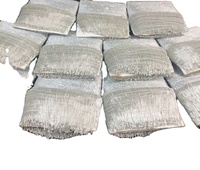 Frange à boucles en viscose de coton et rayonne de soie, lavable, écologique, sur mesure, faite à la main, avec franges en bouillon, pour OEM