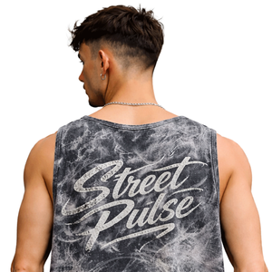 Camiseta sin Mangas para Hombre, Gris Oscuro, Spandex/Poliéster, Estilo Casual, Deportivo, Secado Rápido, Transpirable, con Logotipo Personalizado - Product Image 5