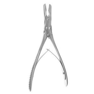 Rongeur à os Ruskin Mini, double action, droit et courbé, en acier inoxydable, instruments chirurgicaux orthopédiques pour l'extraction osseuse - Product Image 4