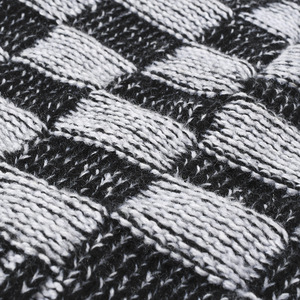 Gorro de punto de lana de algodón orgánico personalizado para mujer Logotipo a pedido Gorras suaves y cómodas para la temporada de invierno Mujer Chica - Product Image 2