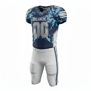 Ensemble personnalisé d'uniformes de football américain pour hommes, jeunes et adultes, vêtements de sport d'équipe personnalisés, y compris maillot, pantalon, taille plus - Product Image 5