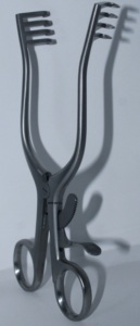 Rétracteur chirurgical manuel auto-serrant Weitlaner pour ORL, hôpital, clinique, classe I, 4x4 dents, acier inoxydable - WPS-BV-21 WORLD - Product Image 6