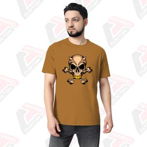 เสื้อยืดผู้ชายเนื้อผ้านุ่มพิเศษ สวมใส่สบาย เหมาะสำหรับฤดูร้อน ผลิตจากวัสดุเป็นมิตรต่อสิ่งแวดล้อม ตกแต่งด้วยผ้าเดนิม ผ้าบาติก ผ้าคอร์ดูรอย ผ้าฝ้าย 100% และแผ่นปะติด - Product Image 2