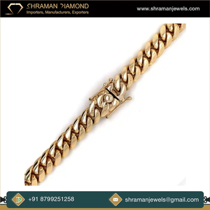 Chaîne cubaine Miami Franco en or jaune 10 carats massif pour mariages, fêtes, style hip-hop authentique, certificat chrétien inclus - Product Image 6