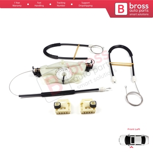 Kit de réparation de lève-vitre électrique BWR421, porte avant gauche pour Leon MK1 1M1 1999-2006 Toledo MK2 1M2 1998-2004 4/5 portes 1M0837461A - Product Image 3