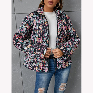 Best-Selling <b>Lightweight</b> <b>Woman</b> Puffer <b>Jacket</b> Coat Windproof and Quick Dry Winter Warm with Breathable Feature Woven Method - Product Image 1