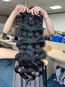 Mechones de pelo virgen sin procesar, precio al por mayor, calidad superior, vietnamita, agua ondulada - Product Image 2