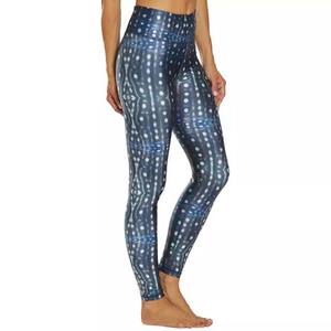 Yoga Fitness Wear Custom Sublimated Printed Yoga <b>Legging</b> <b>Women</b> Fitness Sportswear High Waist Spandex Polyester <b>Women</b> <b>Leggings</b> - Product Image 6