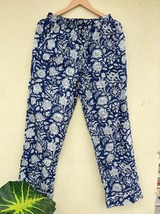 Costume de nuit indien exclusif à imprimé floral fait à la main 100% coton élégant décontracté été automne pour printemps matin luxe ODM approvisionnement - Product Image 4