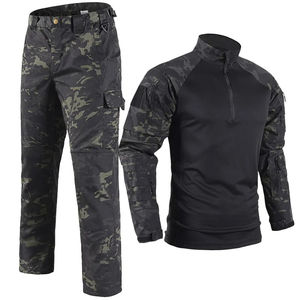 Traje de Camuflaje Táctico para Hombre, Pantalones y Camisa de Lona, Impermeable, Transpirable, Ropa de Caza para Exteriores - Product Image 5