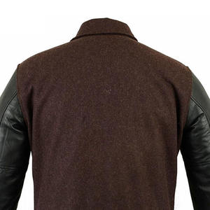 เสื้อแจ็กเก็ตเบสบอลของผู้ชายเสื้อแจ็กเก็ตทีมมหาวิทยาลัยแขนยาวแบบเย็บปักตามสั่งสำหรับ2024 - Product Image 6