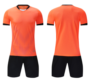 Customized Lightweight Breathable Quick Dry Eco-Friendly <b>Polyester</b> Soccer Set Personalized Football Jersey <b>Shorts</b> Name Number - Product Image 3