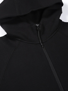 Conjunto Deportivo para Hombre con Logotipo Personalizado, Cierre de Cremallera, Transpirable, Ligero, Diseño Sólido, para Invierno, con Cordón Ajustable y Logotipo Frontal - Product Image 5