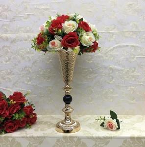 Florero de hierro para interiores y exteriores con diseño de tendencia a la venta para eventos de boda, jarrón decorativo de suelo de Metal, recién llegado - Product Image 4