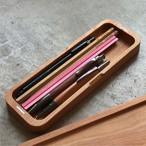 PRODUIT BAMBOU FAIT MAIN Ensemble de stylos cadeau de haute qualité Logo gravé personnalisé Stylo en bois avec boîte en bois - Product Image 1