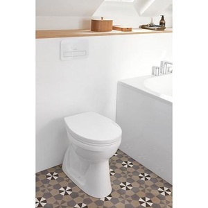 Couvre-siège de toilette VB Oval Alpine White 8M43S1 368x438x49mm, destiné aux toilettes - Product Image 3