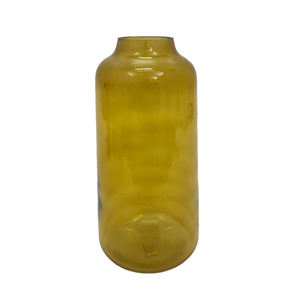 Decoración del hogar, florero de cristal brillante de color verde mate para restaurante, decoración de mesa, hecho a mano, personalizado a granel - Product Image 3