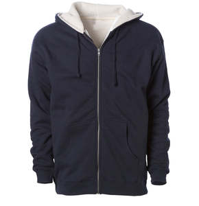 Sudadera con Capucha Unisex con Forro de Sherpa, Chaqueta con Capucha de Forro Polar Cálido, Ropa de Calle Informal de Invierno, OEM ODM - Product Image 2