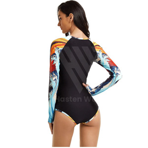 ชุดว่ายน้ำวันพีชสำหรับการฝึกแข่งรถของผู้หญิง OEM ชุด100% โพลีเอสเตอร์กันน้ำสำหรับนักกีฬา - Product Image 4