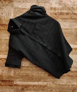 เสื้อยืดคอวีลำลองสำหรับผู้ชายผ้าทอแข็งน้ำหนัก200กรัม - Product Image 3