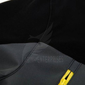 Custom Print <b>Men's</b> Softshell <b>Jacket</b> High Street Style High Quality <b>Letter</b> Waterproof Windproof Breathable O-Neck Collar Hood for - Product Image 6