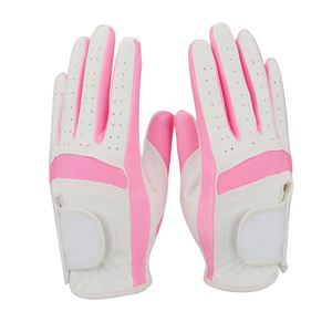 Meilleure vente gants de golf en cuir Cabretta main gauche 2025 logo personnalisé Premium gants de golf de qualité élégante - Product Image 6