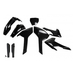 Kit di plastica nera completa per Husqvarna TC 300 2016-2018 accessori per moto - Product Image 1