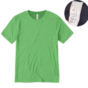 T-shirt unisexe Bella + Canvas 3001C en jersey à manches courtes, unisexe, femme, homme, mélange de trois tissus, t-shirts BELLA CANVAS - Product Image 3