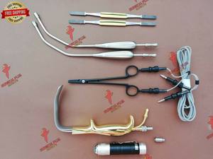 Retractor Ferriera, Fuente de Luz de Fibra Óptica, Pinza Bipolar y Raspador Nasal TC - Product Image 5