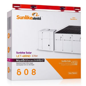 Panel Solar Monocristalino HJT de Media Celda Sunlike Solar LNET-680ND 670W - Product Image 2