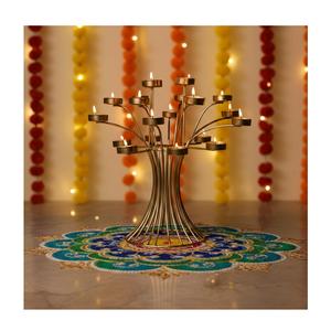 Candelabro de Cristal Metálico con Diseño Clásico y Simple que Realza la Decoración Festiva y Agrega un Brillo Radiante a Cualquier Ambiente - Product Image 6