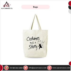 High-Grade Custom Printed 12oz Fabric Large Size <b>Handbag</b> 12oz Custom Logo Tote Bag for Promotions Huge Discounted Price Supplier - Product Image 3