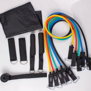 ชุดยางยืดออกกำลังกาย TPE คุณภาพสูง สำหรับการฝึกความแข็งแรงระดับมืออาชีพ รองรับน้ำหนัก 100-150 ปอนด์ - Product Image 3