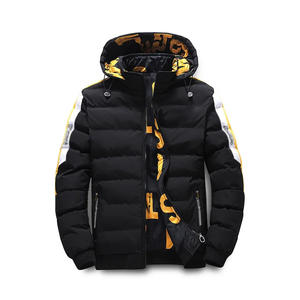 Venta caliente personalizado impreso sublimación burbuja chaqueta Streetwear moda Regular Fit invierno desgaste grueso cálido Puffer chaqueta de los hombres - Product Image 4
