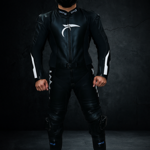 Trajes de carreras de motos con logotipo personalizado Equipo de carreras de cuero profesional, trajes de motorista de protección para marcas de ciclistas de pista y calle - Product Image 1