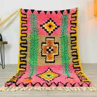 Tapis en laine berbère marocaine de luxe Tapis noué à la main au design vintage pour usage domestique Prix de gros Tapis pour tapis de salon
